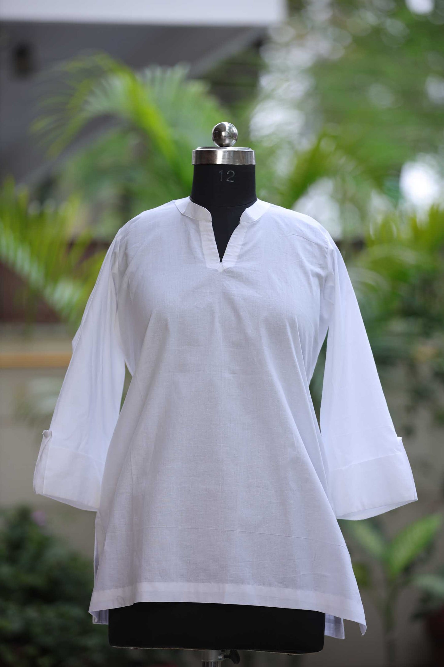 COTTON SHORT PLAIN KURTI