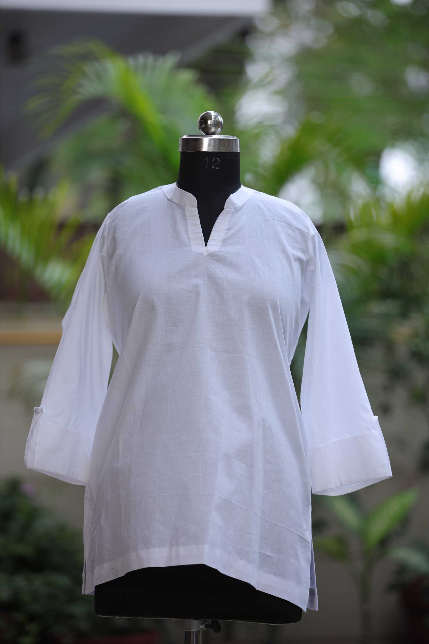 COTTON SHORT PLAIN KURTI