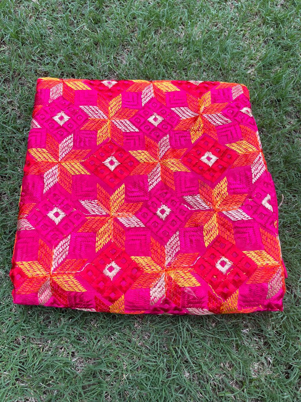 PHULKARI JAAL EMBROIDERY