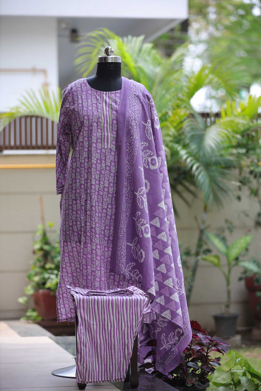 MOUVE COTTON SUIT