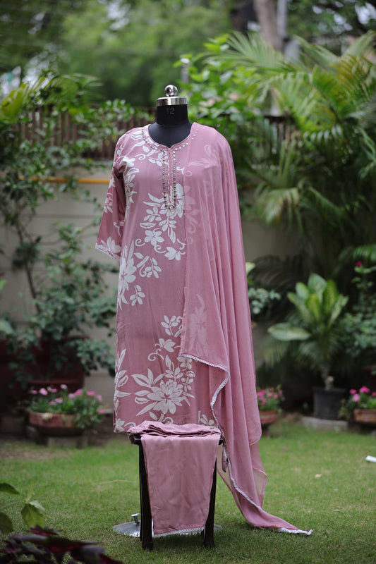 COTTON PRINTED SUIT