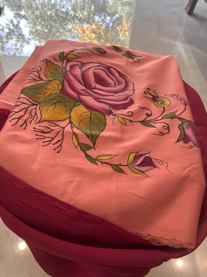JAAM COTTON HAND PAINTED ONION COLOUR