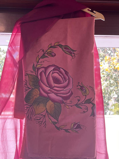 JAAM COTTON HAND PAINTED ONION COLOUR