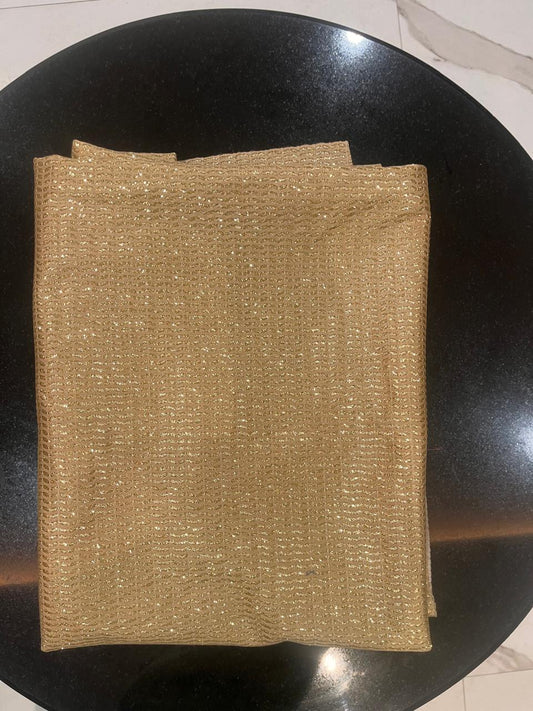 Imported Fabric Golden Colour