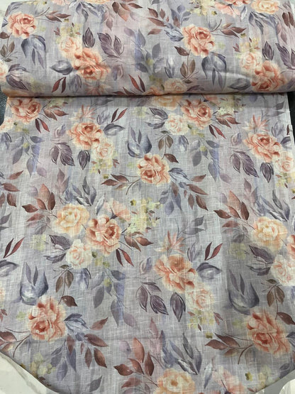 LINEN COTTON SUIT ALLOVER PRINT1a
