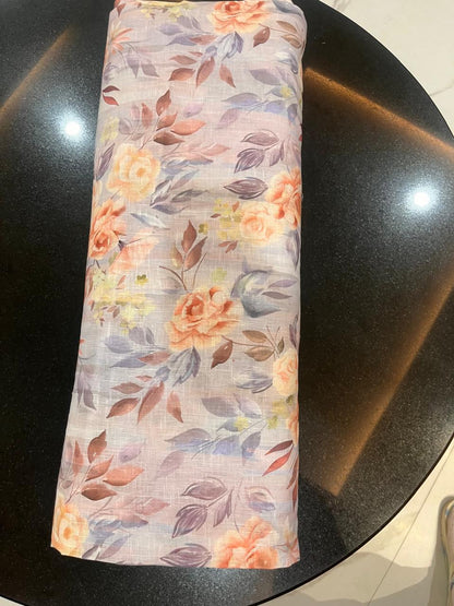 LINEN COTTON SUIT ALLOVER PRINT1a
